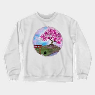 Sakura Tree Crewneck Sweatshirt